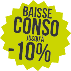jusqu'à −10 % de carburant